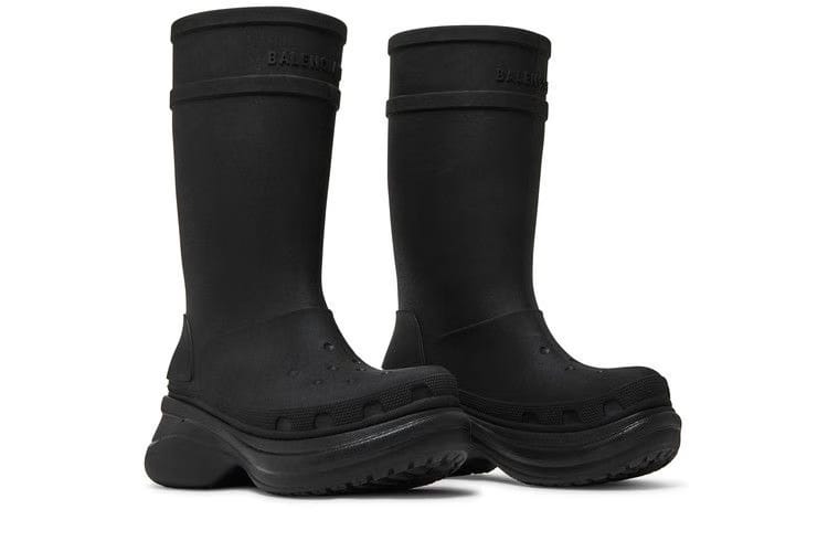 Crocs x Balenciaga Clog Boot 2.0 Black