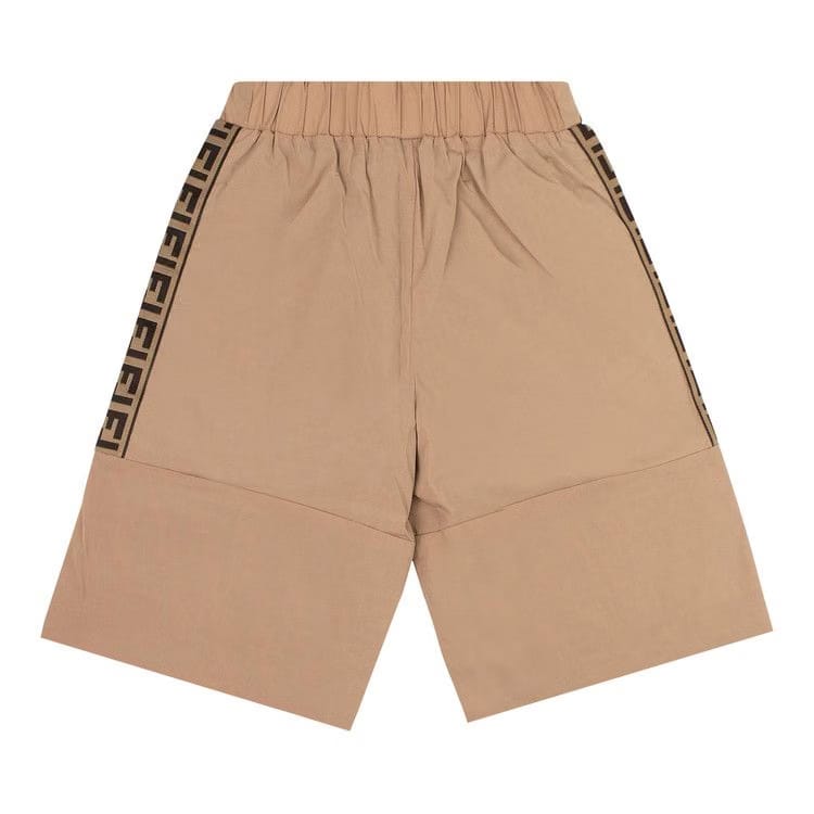 Fendi FF Motif Reversible Swim Shorts Brown/Light Brown