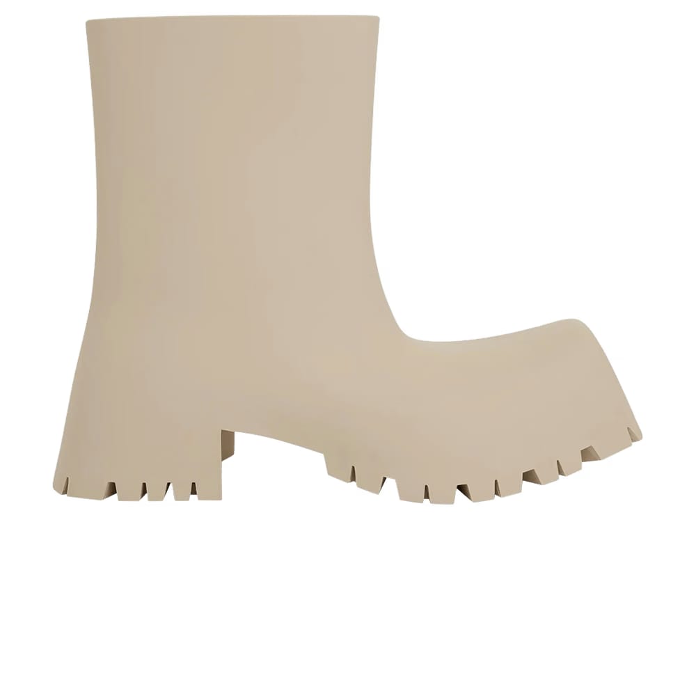 Balenciaga Wmns Trooper Rubber Boot 'Beige'