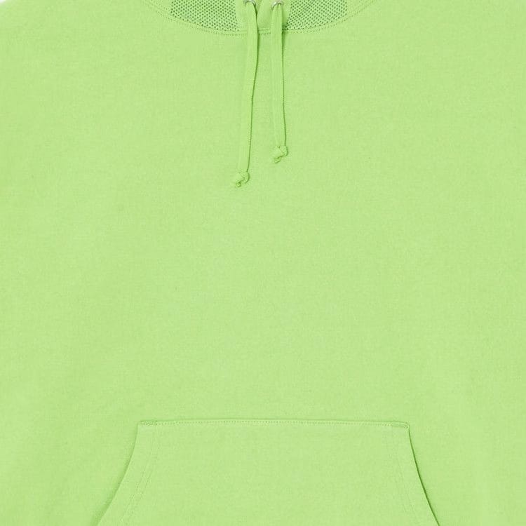 Supreme Jacquard Stripe Hoodie Bright Green