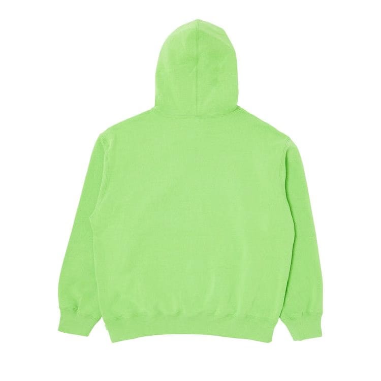 Supreme Jacquard Stripe Hoodie Bright Green