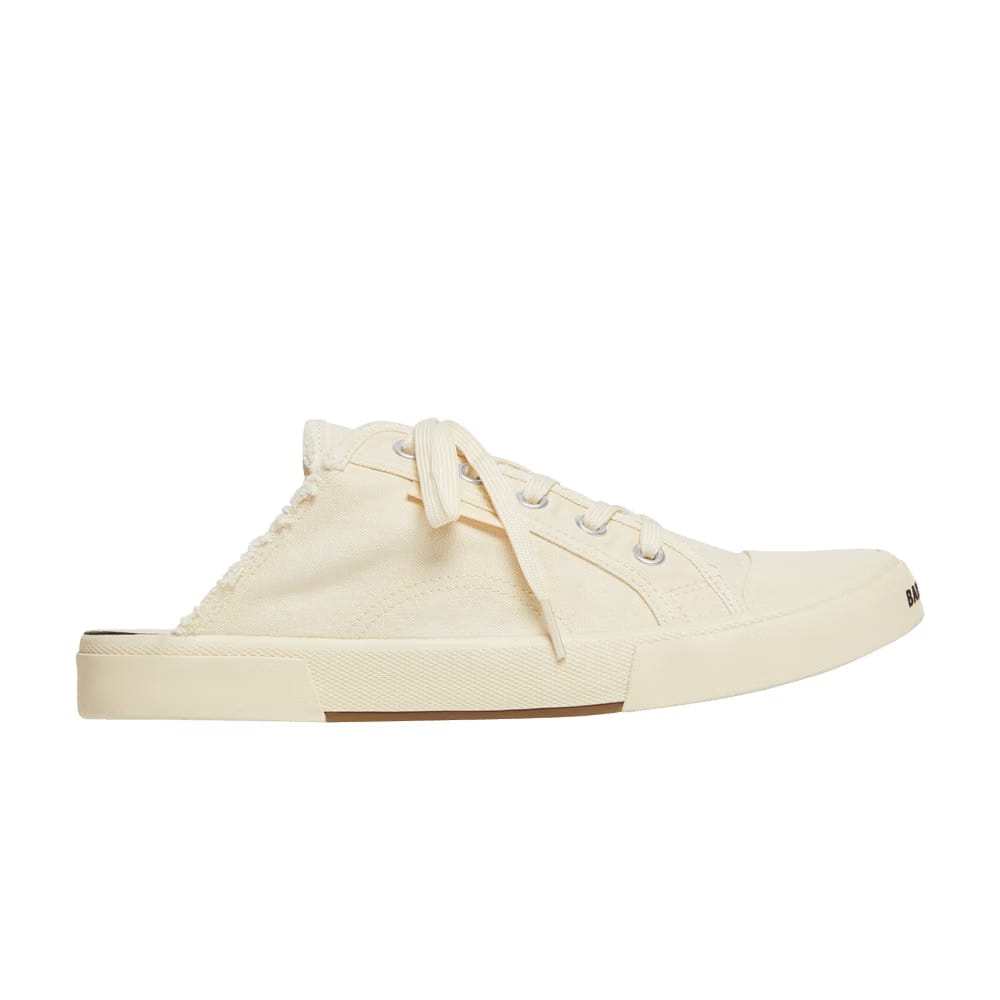 Balenciaga Paris Sneaker Mule Destroyed - White
