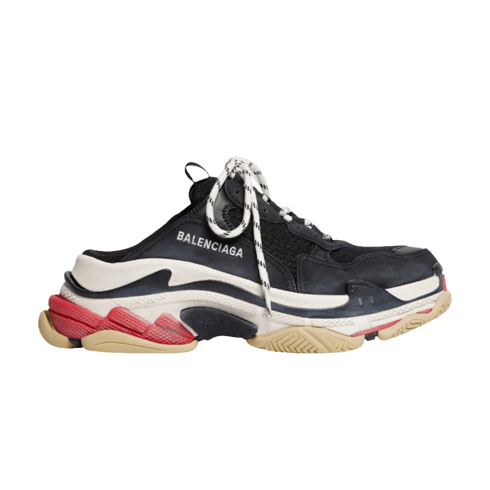 Balenciaga Triple S Mule Black