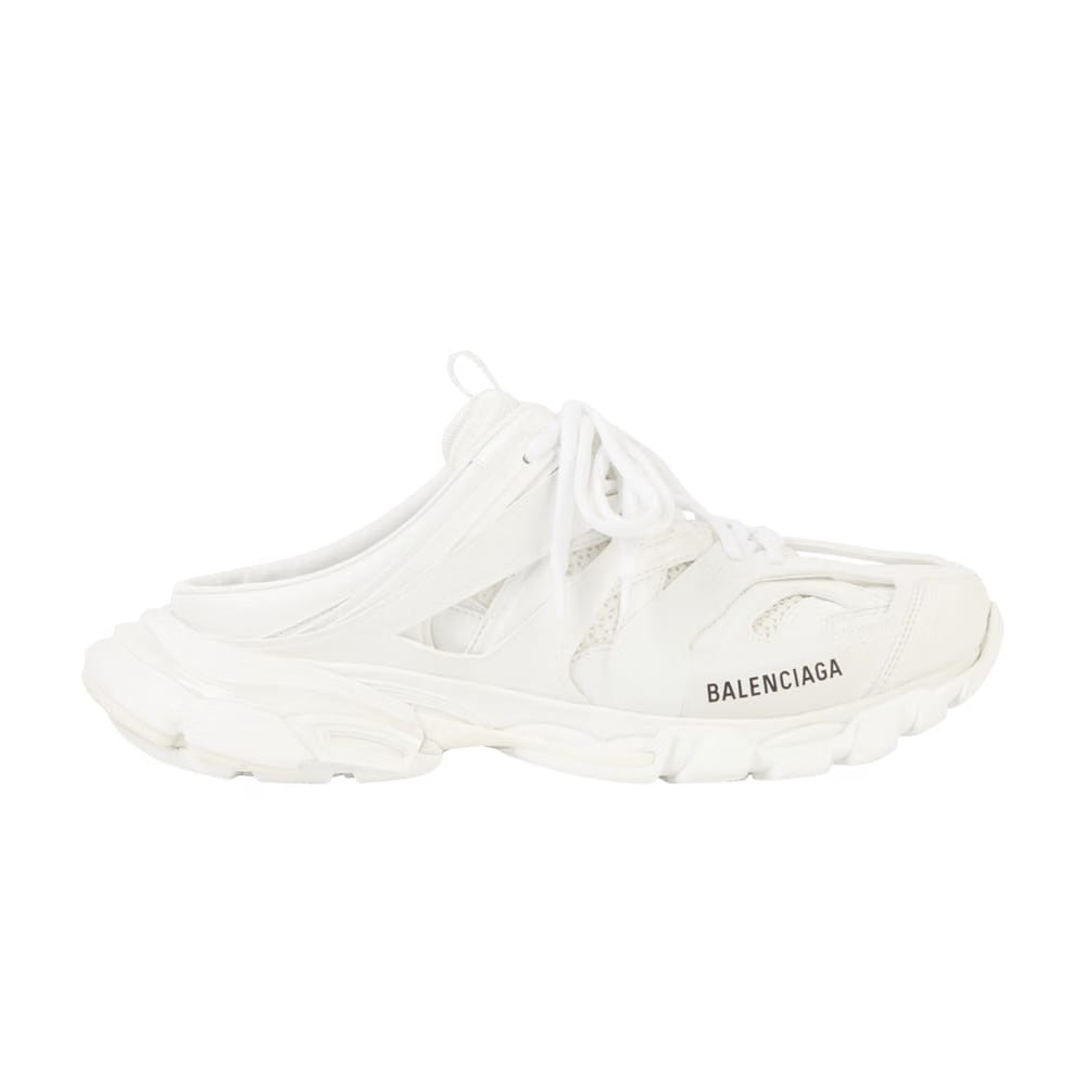 Balenciaga Track Mule White