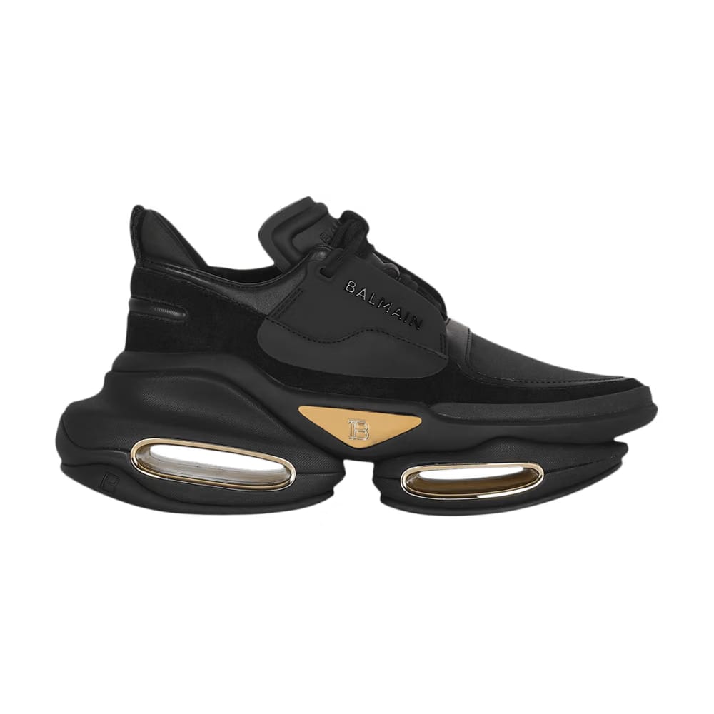 Balmain Wmns B-Bold Low 'Black Gold'