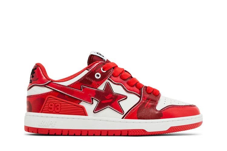BAPE Sk8 Sta #1 M2 Red