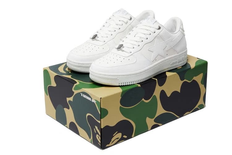 GOAT x Bapesta M1 Removable Tassel White