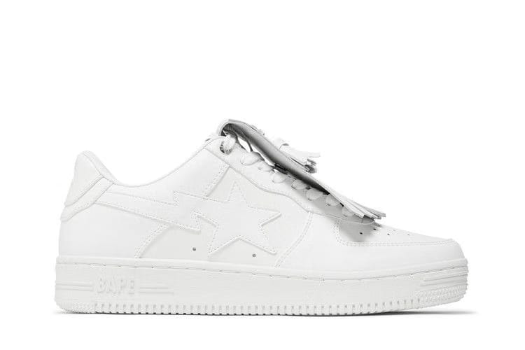 GOAT x Bapesta M1 Removable Tassel White