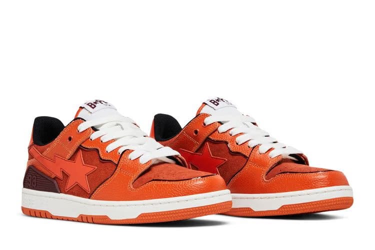 BAPE Sk8 Sta #2 M1 Orange