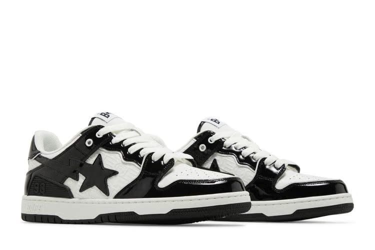 BAPE Sk8 Sta #5 Luxury Sport Monogram - Black