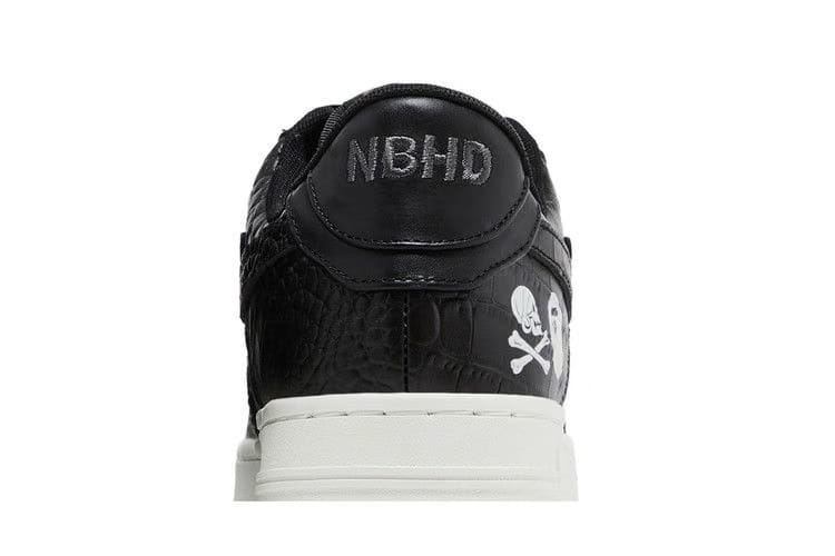 Neighborhood x Bapesta Black Crocodile & Ostrich