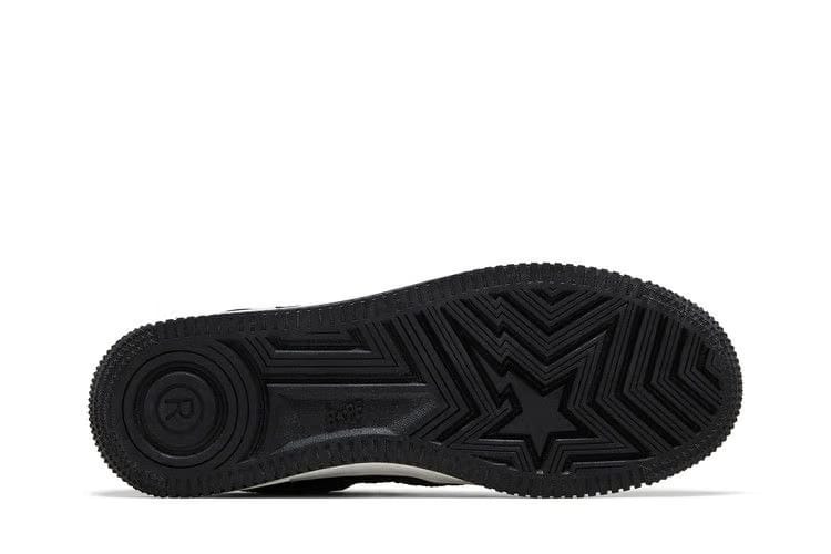Neighborhood x Bapesta Black Crocodile & Ostrich