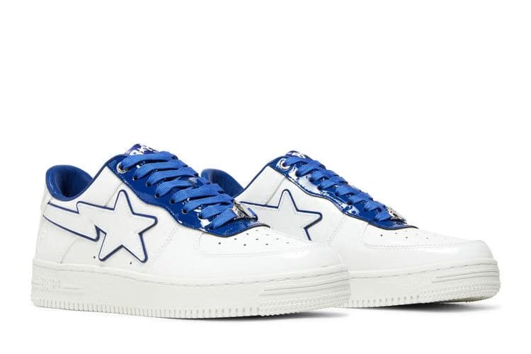 Bapesta #8 M1 White Navy