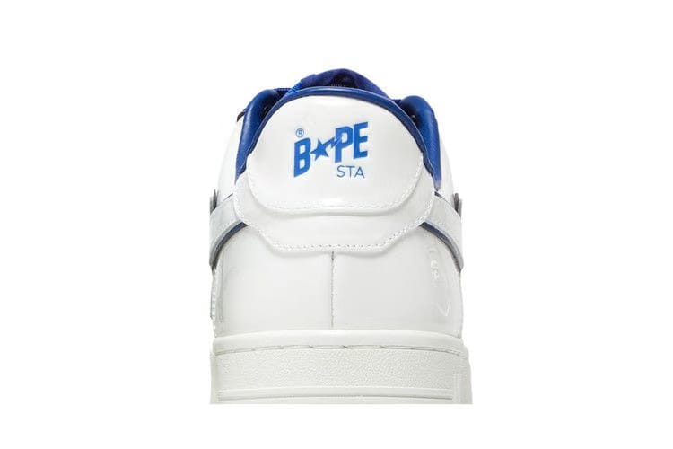 Bapesta #8 M1 White Navy