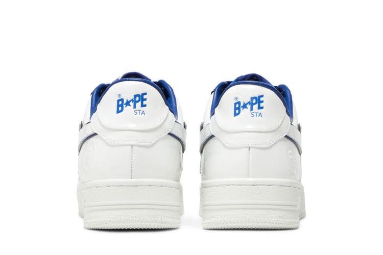 Bapesta #8 M1 White Navy