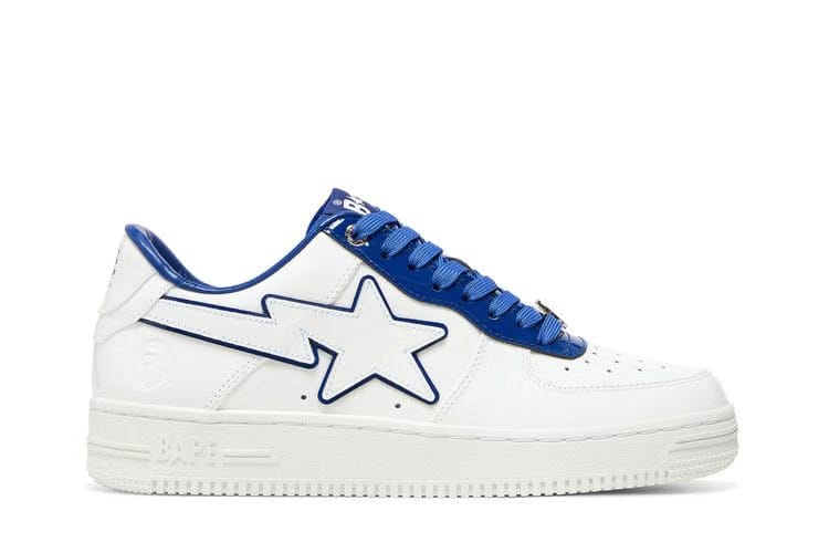Bapesta #8 M1 White Navy