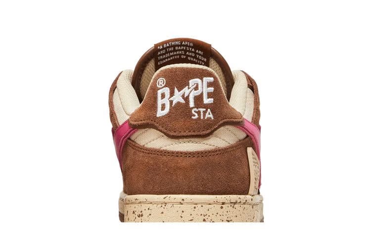 BAPE Sk8 Sta #6 Brown Pink