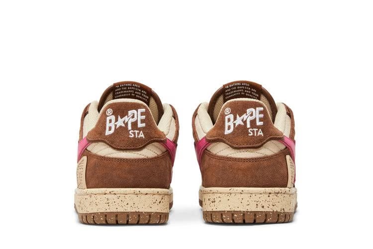 BAPE Sk8 Sta #6 Brown Pink