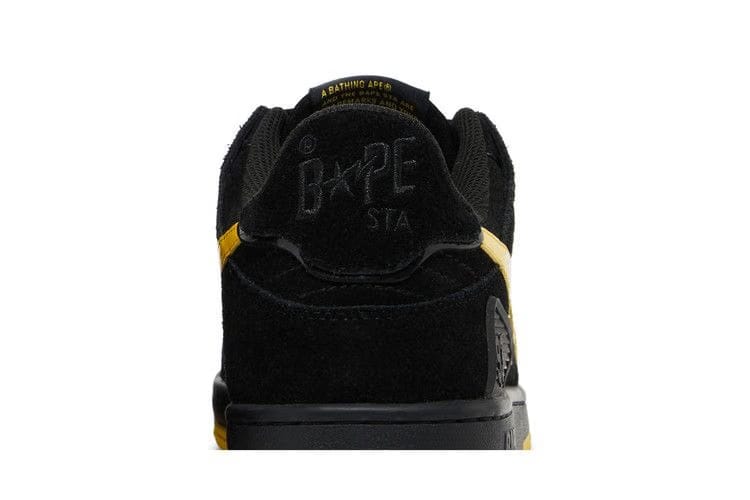BAPE Sk8 Sta Black Electric Yellow