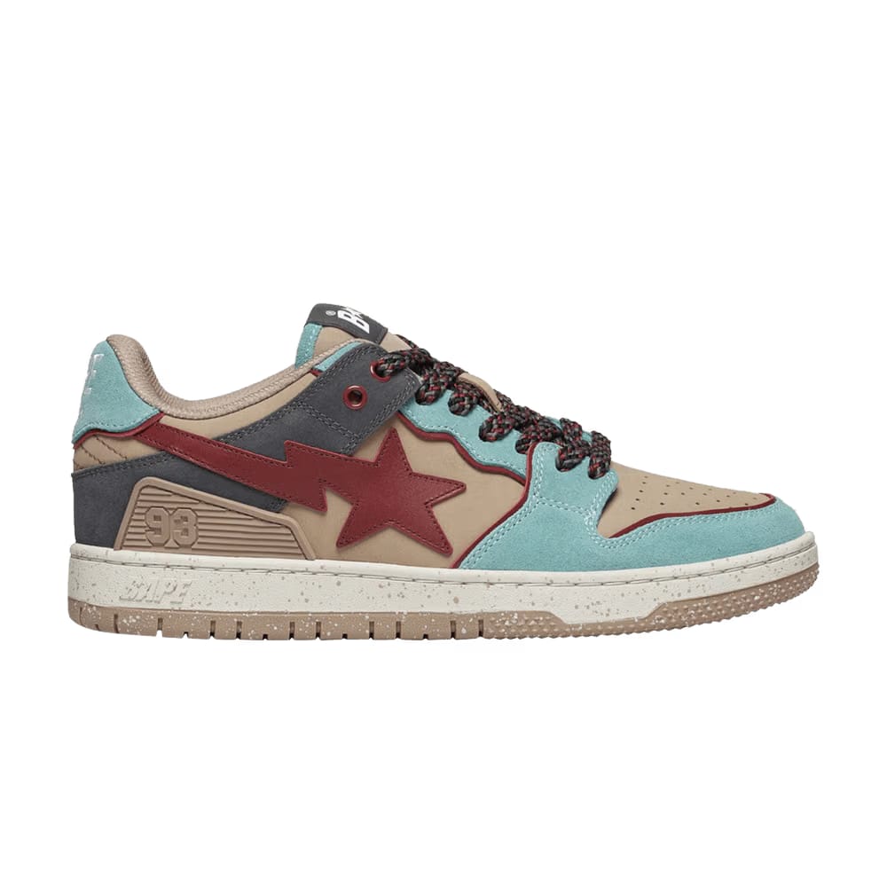 BAPE Sk8 Sta #4 M2 Beige Grey Blue