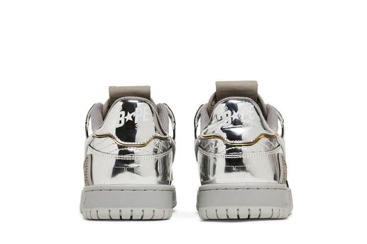 Hajime Sorayama x BAPE Sk8 Sta Silver