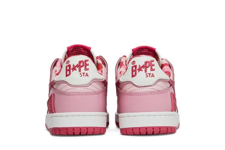 BAPE Sk8 Sta #2 ABC Camo - Red