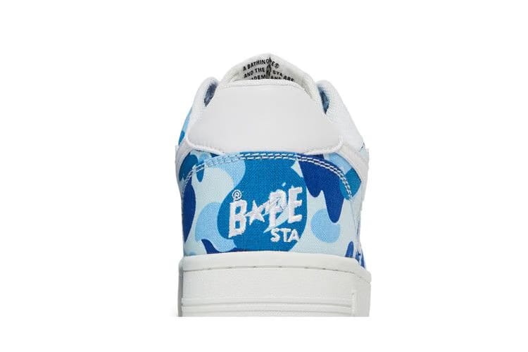 Bapesta Low 20th Anniversary - Blue ABC Camo