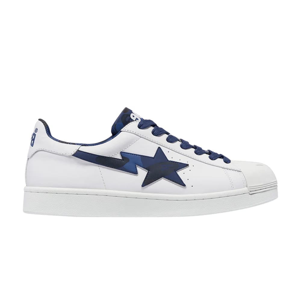 BAPE Skullsta M1 White Navy