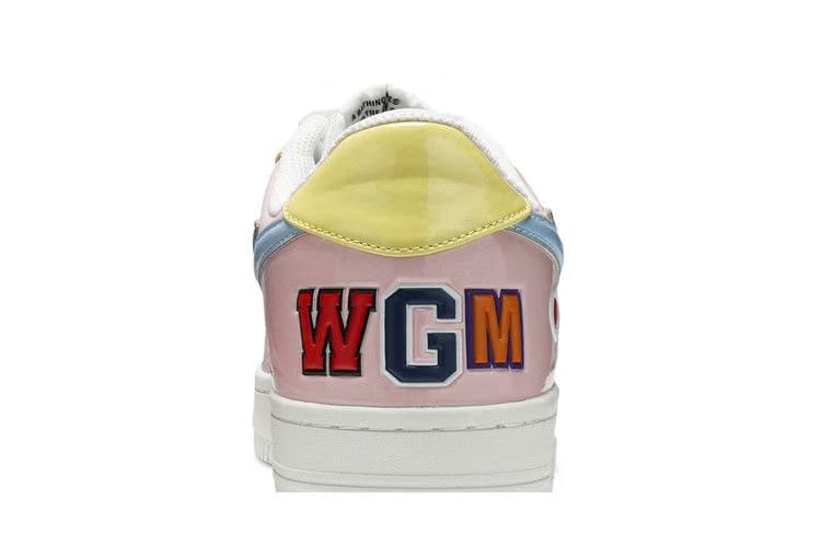 Bapesta Low M1 Shark Face - Pink
