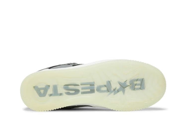 Bapesta Text Code Camo - Charcoal