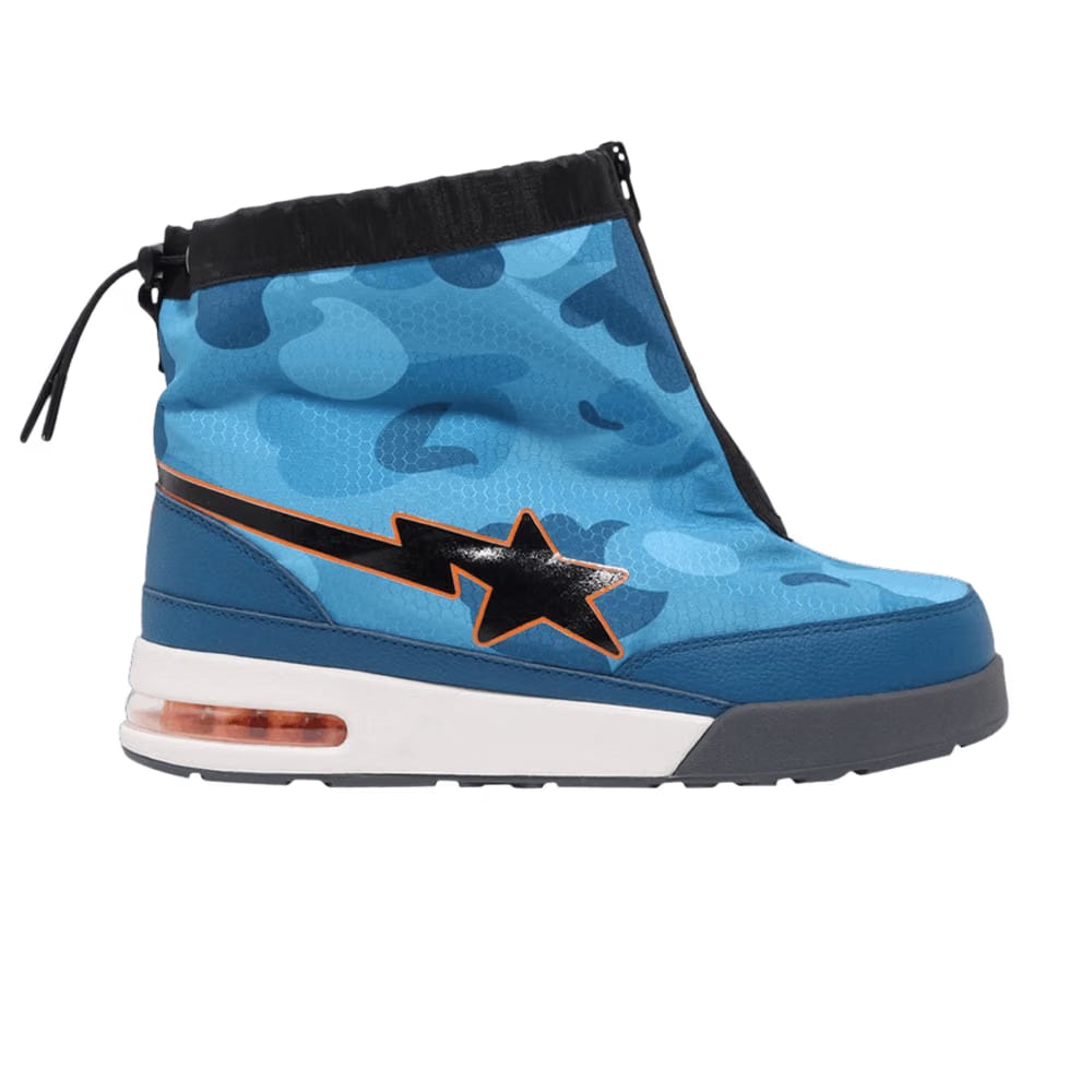 BAPE Honeycomb Camo Zip Roadsta Blue