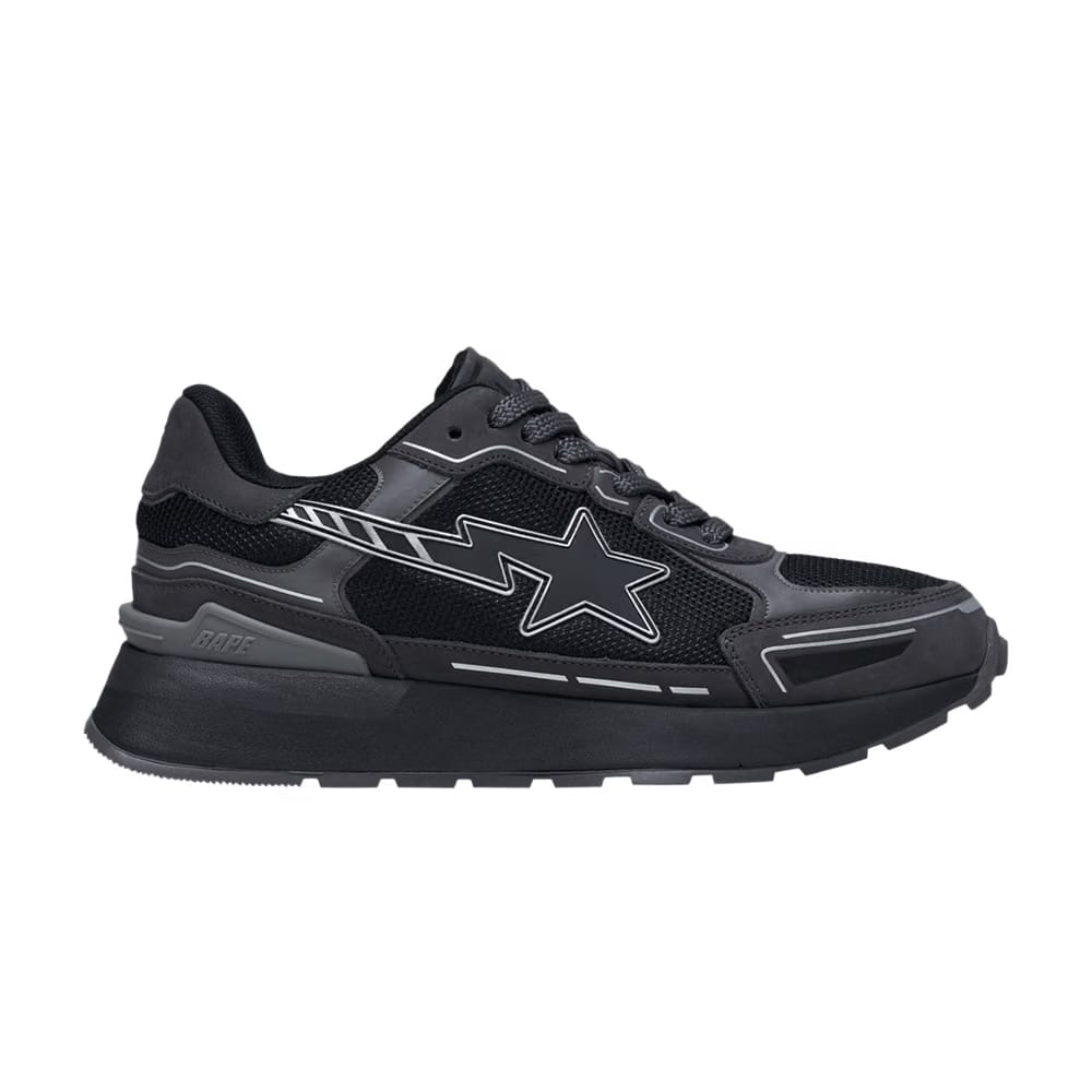 BAPE Wmns Cross Sta 'Black'