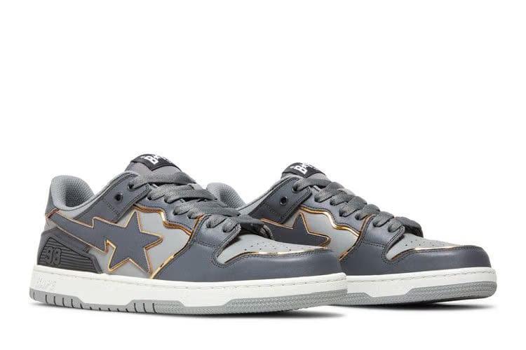 BAPE Sk8 Sta #3 L Gray Gold