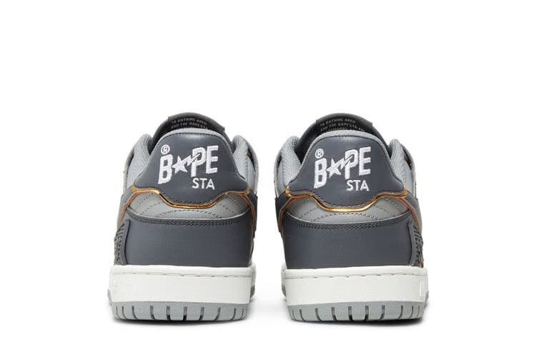BAPE Sk8 Sta #3 L Gray Gold