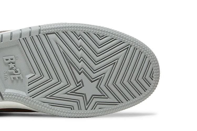 BAPE Sk8 Sta #3 L Gray Gold