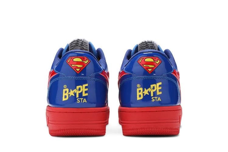 DC Comics x Bapesta Low M1 Superman