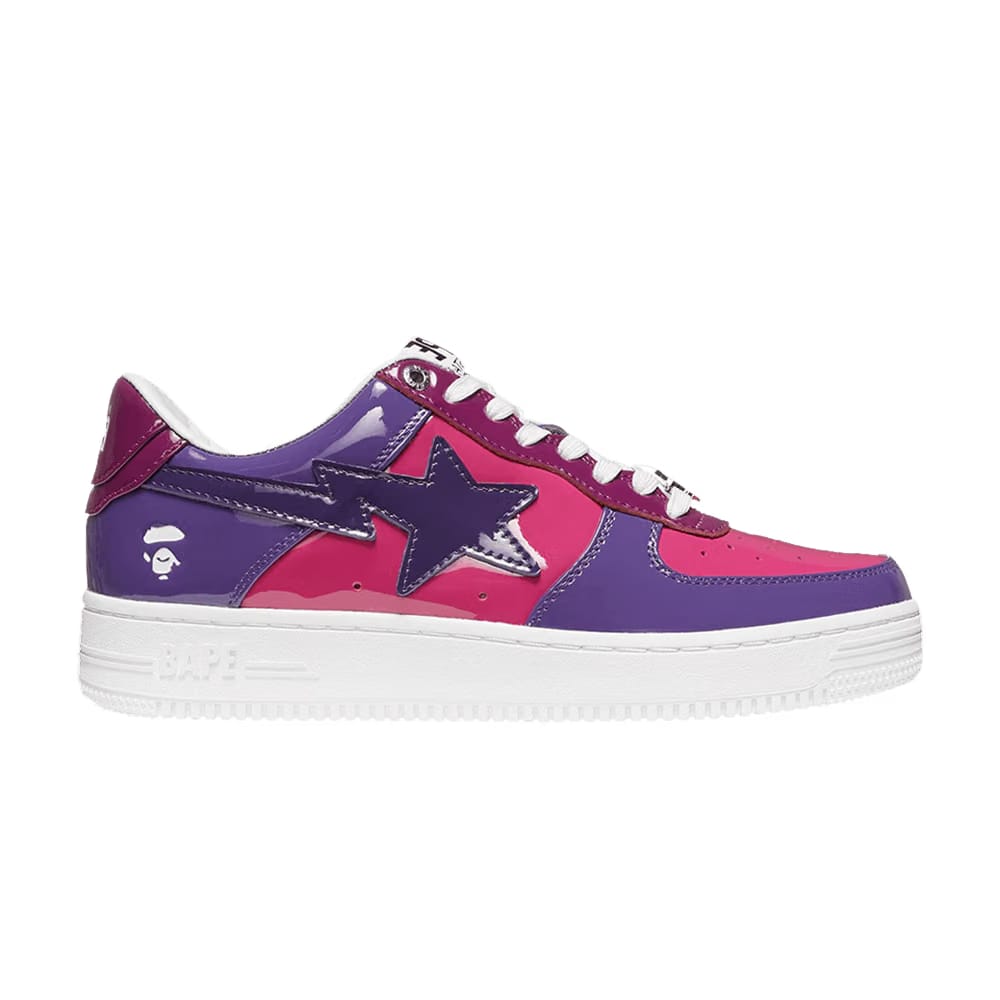 Bapesta Low M1 Color Camo Combo - Purple
