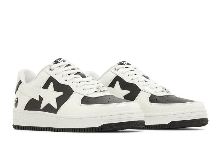 Bapesta #6 Patent Leather Pack - Black