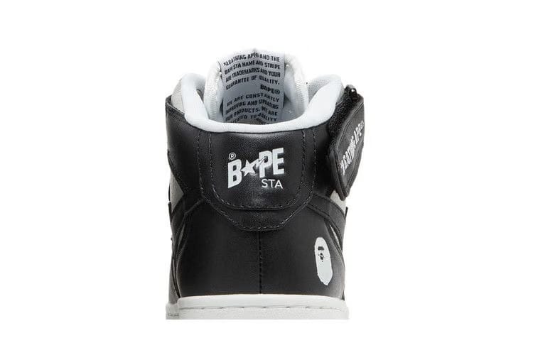 Bapesta Mid Black