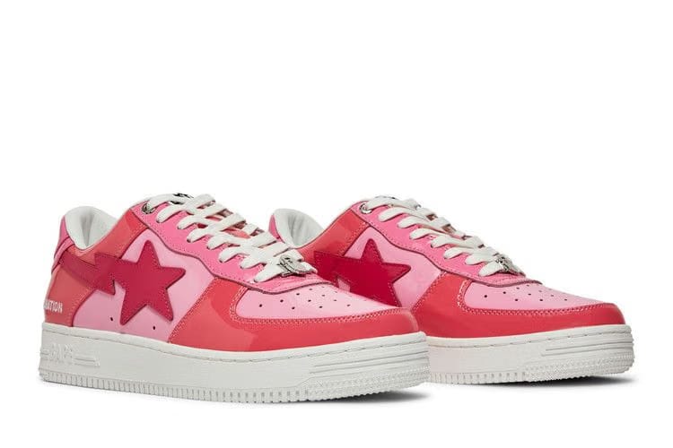 Bapesta Low M1 Camo Combo - Pink