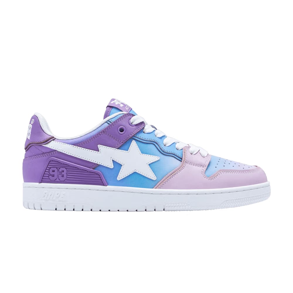 BAPE Sk8 Sta #1 M1 Purple Gradient