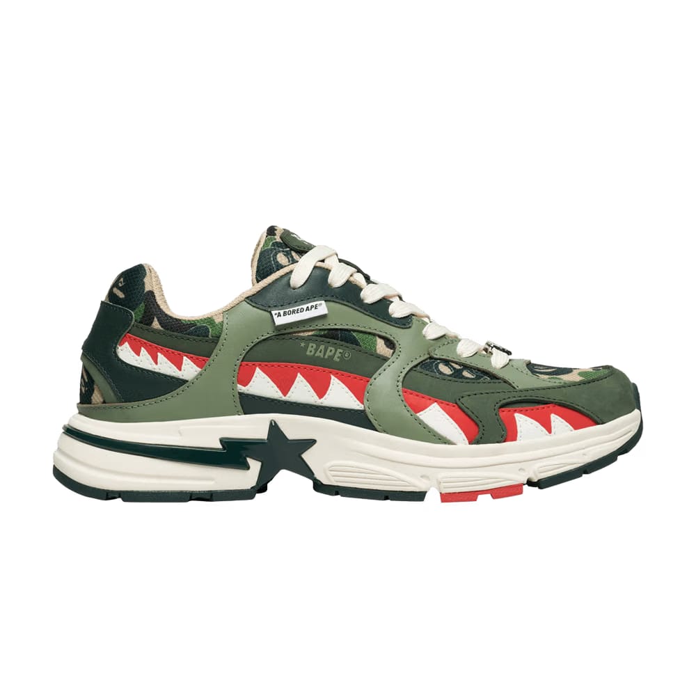 Bored Ape Yacht Club x BAPE Shark Sta Green