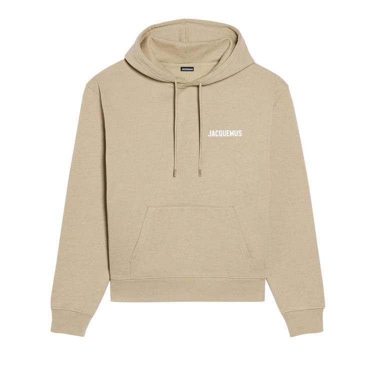 Jacquemus Classic Logo Hoodie Light Khaki