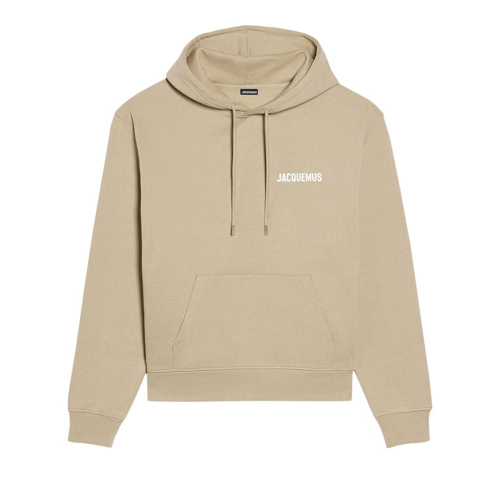Jacquemus Classic Logo Hoodie Light Khaki