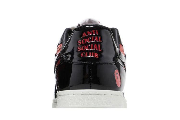 Anti Social Social Club x Bapesta Icon Black