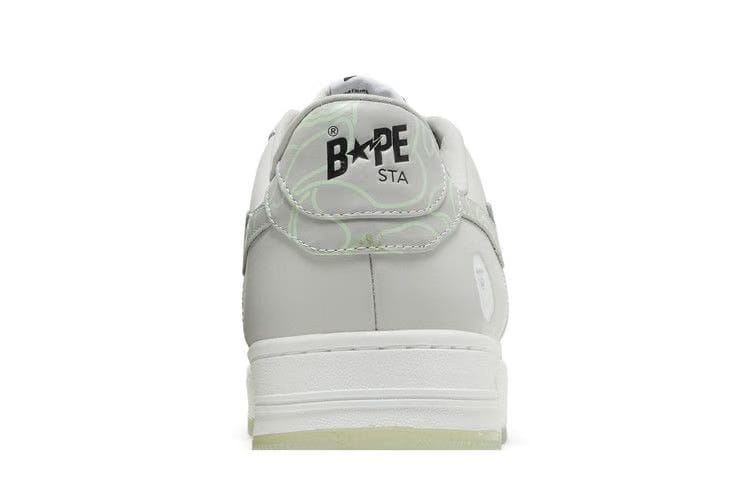 Bapesta Text Code Camo - Grey
