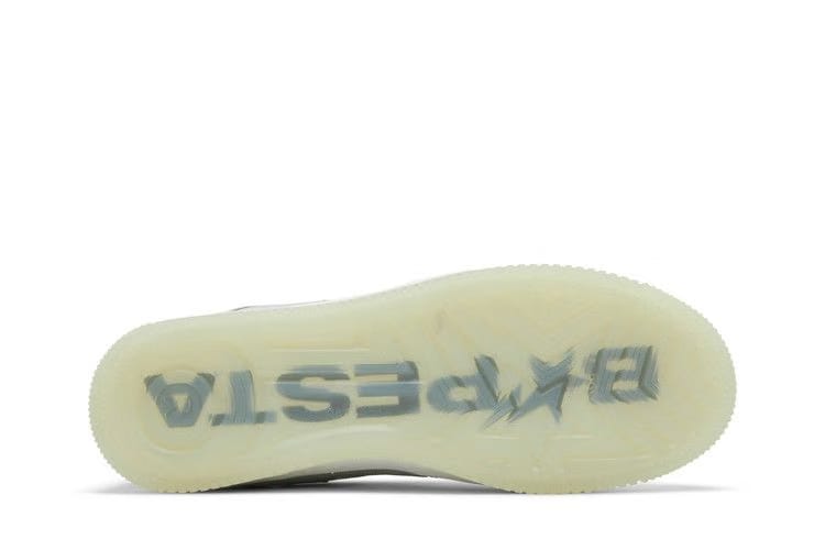 Bapesta Text Code Camo - Grey