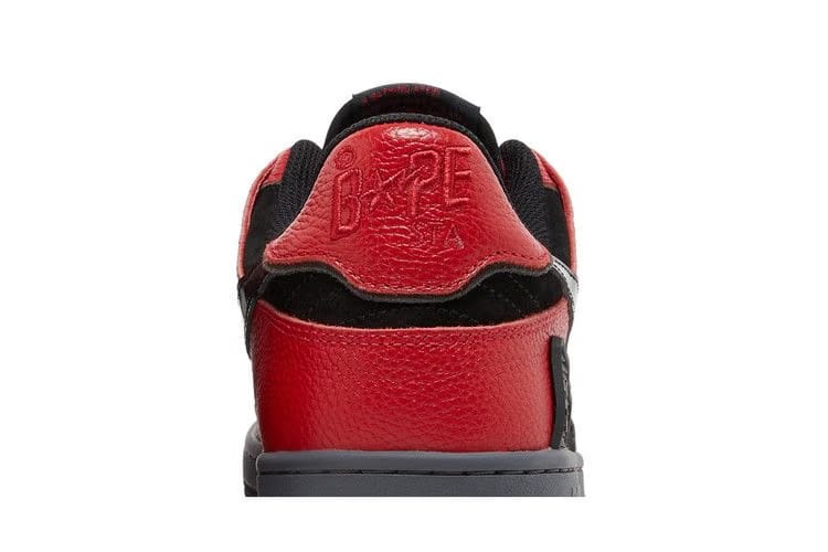 BAPE Sk8 Sta Black Red