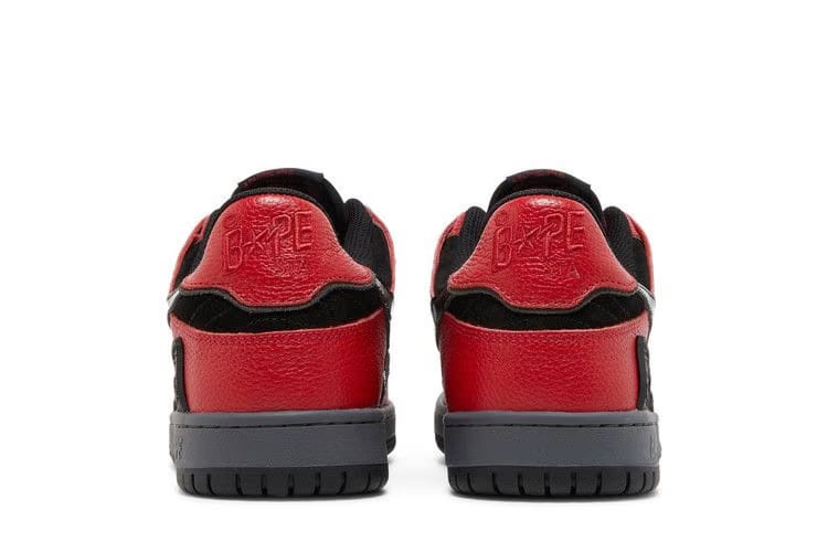 BAPE Sk8 Sta Black Red