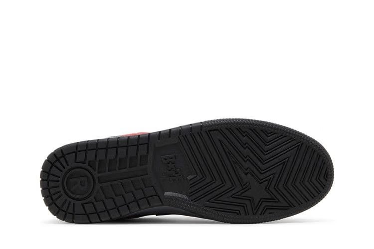 BAPE Sk8 Sta Black Red